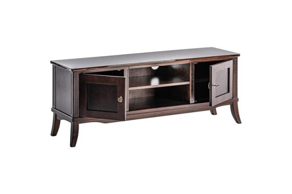Clásico buffet de TV de madera real Cómoda Tablero Armario Modelos Nuevos