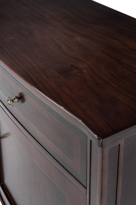 Moderna cómoda de madera sideboard comodines tableros bajos armario de salón aparador