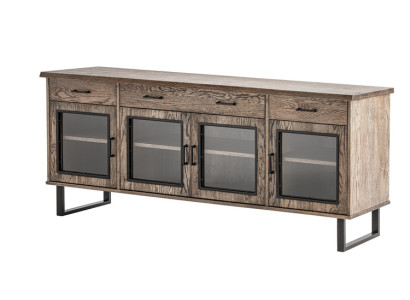 Vitrina aparador vitrina gabinete cómoda armarios altos muebles de madera real cómodas