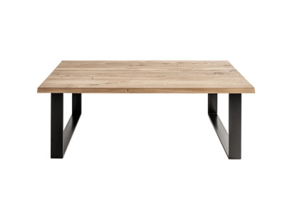 Mesa de centro de diseñador de vidrio, mesa de sofá, mesa de pedido, mesa, mesa de madera marrón para muebles de loft.