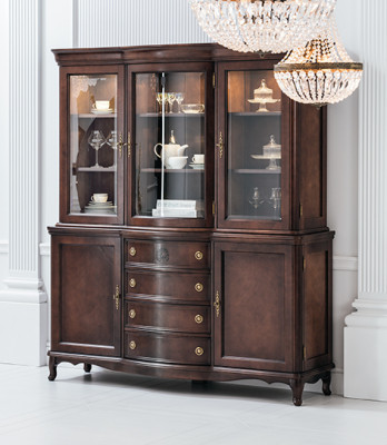 Armario de pared Aparador de madera estilo barroco Buffet Vitrina Armario Nuevo