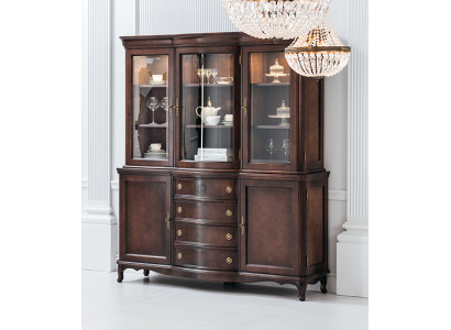 Armario de pared Aparador de madera estilo barroco Buffet Vitrina Armario Nuevo