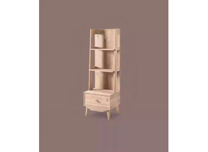 Estantería Armario Librería Armarios Mueble multiusos Marrón 54x45x161