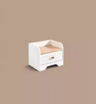 Mesa auxiliar moderna para mesita de noche blanca, diseño de mesita de noche, tocador de noche, muebles nuevos