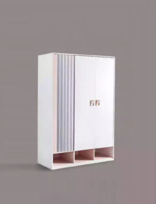 Armario blanco de madera para niños Diseño de muebles de habitación