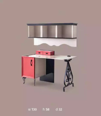 Secretario Escritorio Mesa 130x32x58 Escritorios Mesas Muebles Madera Computadora