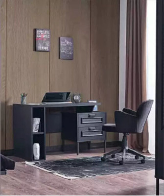 Escritorio moderno para niños escritorios negros mesas muebles mesa
