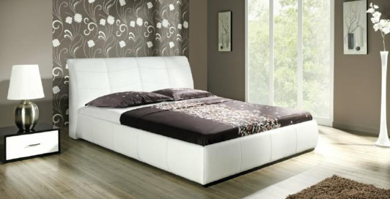 Cama cama de cuero cama tapizada cajón de la cama dormitorio doble cama conyugal camas APOLLOS