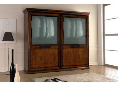 Armario de madera maciza para dormitorio, muebles de madera auténtica, nuevo.