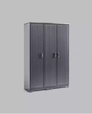 Armario Ropa Mueble Dormitorio Armarios Madera Negro Loft