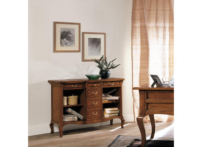 Armario clásico de madera maciza Muebles italianos Aparador Cómoda