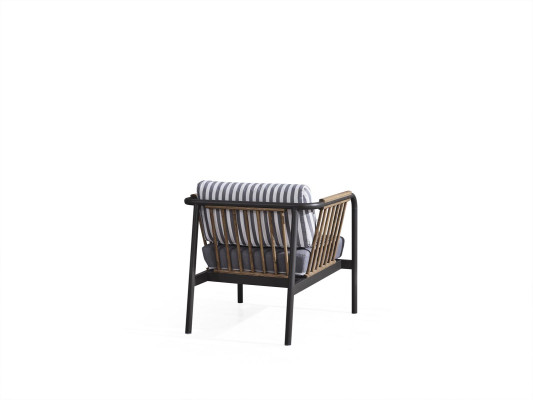 Sofá de diseño 2 plazas de tela 2 sillones Sofás tapizados Mesa de centro Textil Nuevo