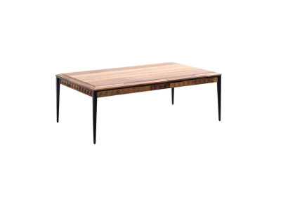 Mesa de centro mesa de café de madera marrón para sala de estar.