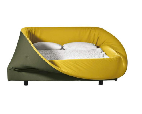 Dormitorio Cama Muebles de diseñador nueva Lujo Material Madera