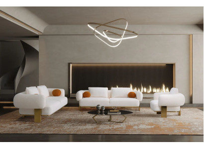Sofá conjunto sala de estar completo Sofás diseño moderno de lujo sillón nuevo.