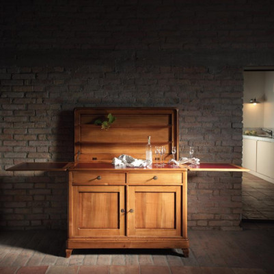 Vitrinas Armarios Sala de estar Bajo Diseño Aparador Lujo Armario Estante Madera