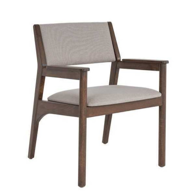 Sillas de comedor, asiento gris, silla elegante de diseñador de lujo.