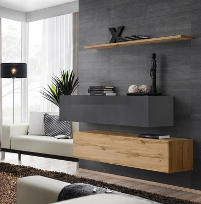 Modern Set Sideboard Diseño de mobiliario Exclusivo Salón de lujo Conjunto de 3 piezas