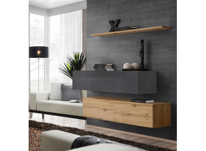 Modern Set Sideboard Diseño de mobiliario Exclusivo Salón de lujo Conjunto de 3 piezas