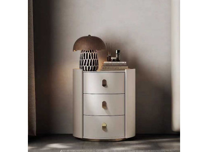 Mesita de noche cómoda mesa auxiliar armario de noche 3 cajones dormitorio.