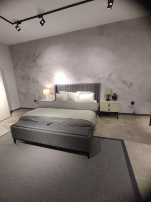 Alta calidad Dormitorio elegante Cama de diseñador Cama doble Muebles nuevos