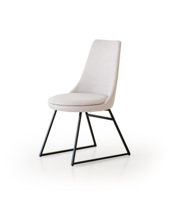 Elegantes diseño de sillas de comedor blancas modernas de lujo