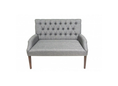 Banco Sara Banco tapizado Banco de diseño Mueble de asiento Chesterfield