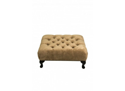 Taburete Banco auxiliar Reposapiés Banqueta Otomana Banco Chesterfield