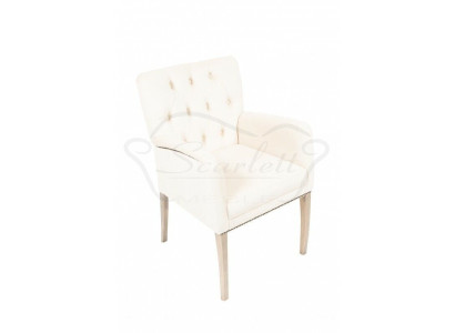 Sillas Chesterfield de diseñador x6 - Conjunto de sillas tapizadas para hoteles.