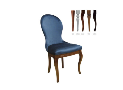 Clásica silla Silla Vintage Silla de Comedor Biedermeier Diseño Real TO-U3