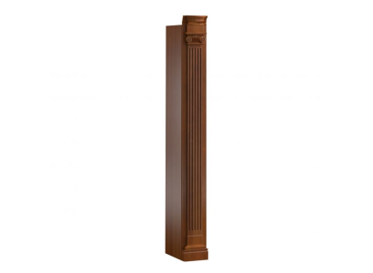 Elemento de remate de columna clásica para armario empotrable L, R - Modelo BA - 20.