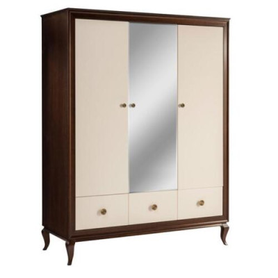Armario con espejo de madera Armario Armario de diseñador Armarios de dormitorio