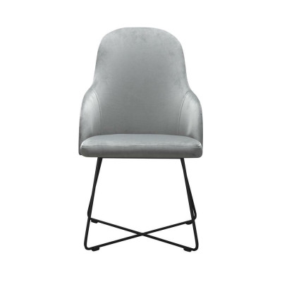 Silla 6x de comedor Silla tapizada en tela Set de asientos Nuevo Sillón de club de televisión