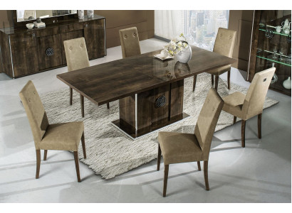 Grupo de sillas de madera nuevo con tapicería para la cocina, sala de estar y comedor: 6 sillas.