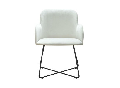 Silla 4x Silla de comedor Tapizada Club de televisión Textil Asiento Sillón Set Nuevo