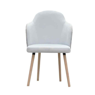 Silla 4x sillas tapizadas comedor sala de estar Club de televisor de tela asiento butaca conjunto