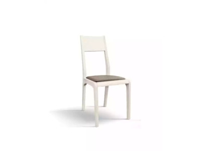 Silla de comedor silla de cocina silla de sala de estar con patas de madera.