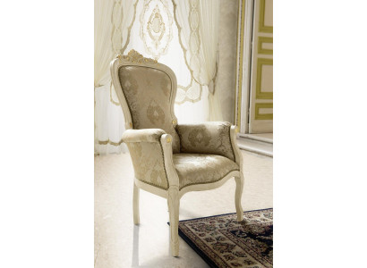 Silla de comedor con brazos Set Club sillón de lujo Sillas de muebles italianos.