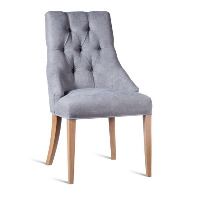 Chesterfield sillón diseño silla tela sillas tapiz lujo sillón comedor