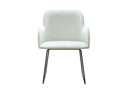 1x Silla de comedor Silla de salón Sillas de cocina Silla tapizada con reposabrazos