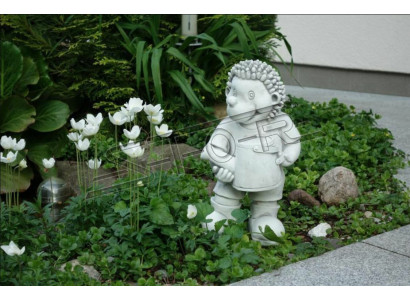 Decoración de jardín Erizo Terraza Figuras de piedra Figura Decorativa Estatua Escultura