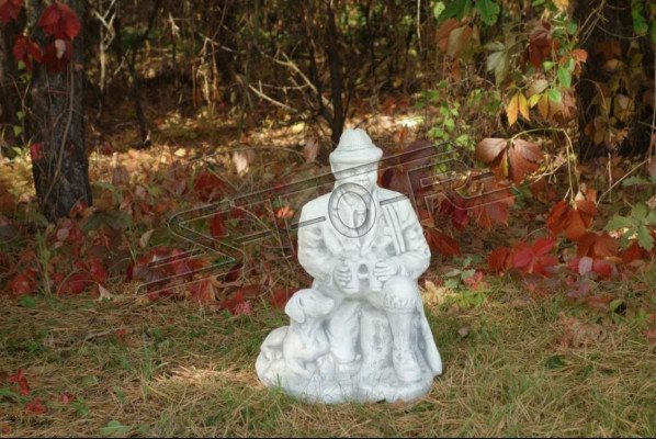 Decoración de jardín Cazador Estatua Escultura Figuras Estatuas Esculturas