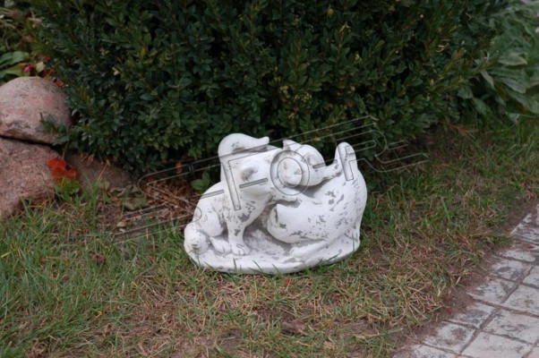 Decoración de jardín Gato Terraza Figuras de piedra Figura decorativa Estatua