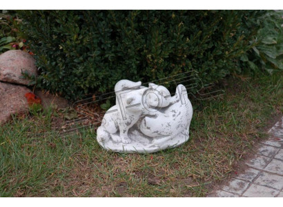Decoración de jardín Gato Terraza Figuras de piedra Figura decorativa Estatua