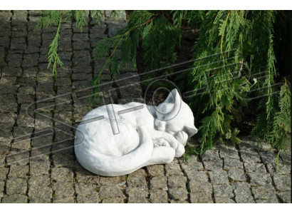 Decoración de jardín Gato Terraza Figuras de piedra Figura Decoración Estatua