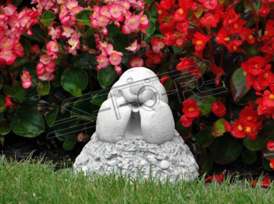 Decoración de jardín Topo Terraza Figuras de piedra Figura Decorativa Estatua
