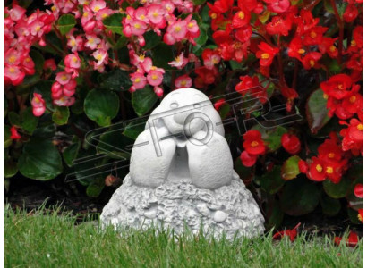 Decoración de jardín Topo Terraza Figuras de piedra Figura Decorativa Estatua