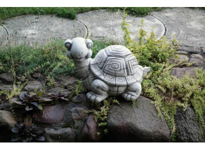 Decoración de tortuga de jardín Figura terraza S103086 Estatua Escultura