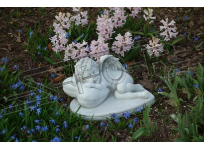 Grabadora de ángeles Ángel Guardián Decoración de lápidas de piedra Estilo antiguo Figura