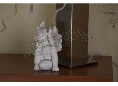 Decoración funeraria, piedra sepulcral, decoración, figura, escultura de ángel, Dios, sagrado.